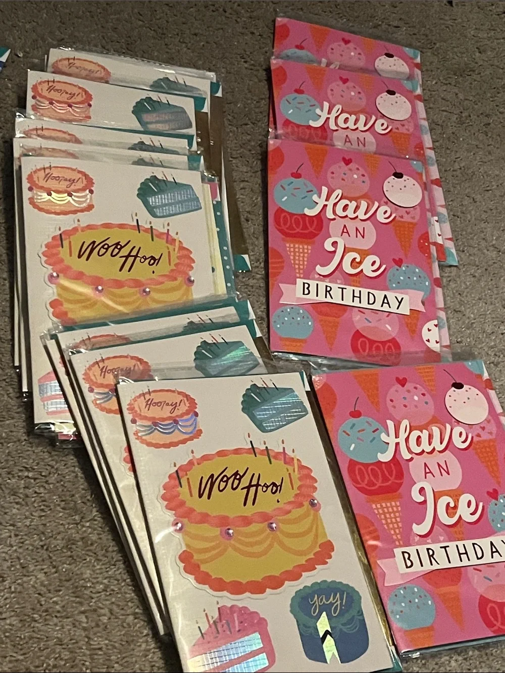Happy Birthday cards with fun designs !!